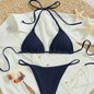 Lace-Up Bikini Swimsuit for Women