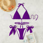 Crystal Diamond Backless Bikini Swimsuit