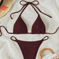 Lace-Up Bikini Swimsuit for Women