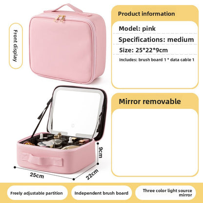 mirror makeup bag