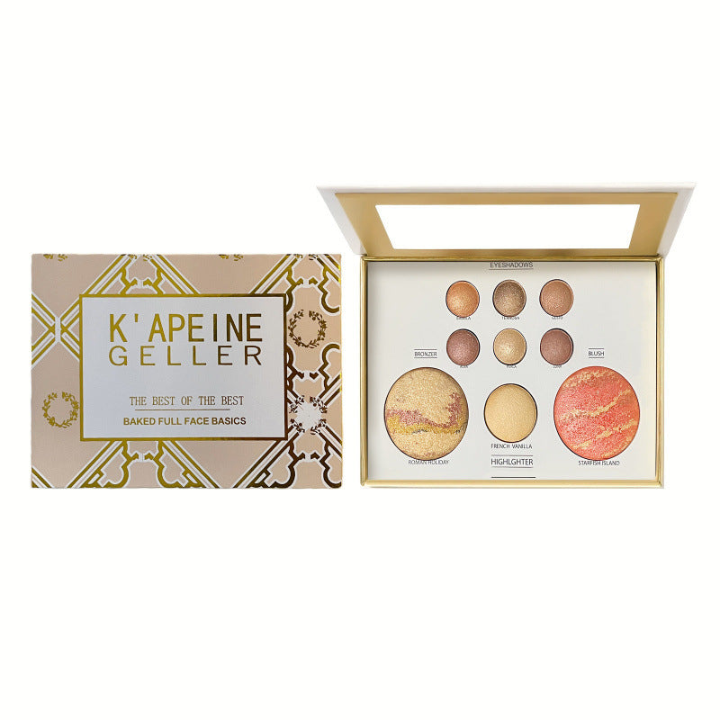 Multifunctional Makeup Palette with Eyeshadow Blush Highlighter