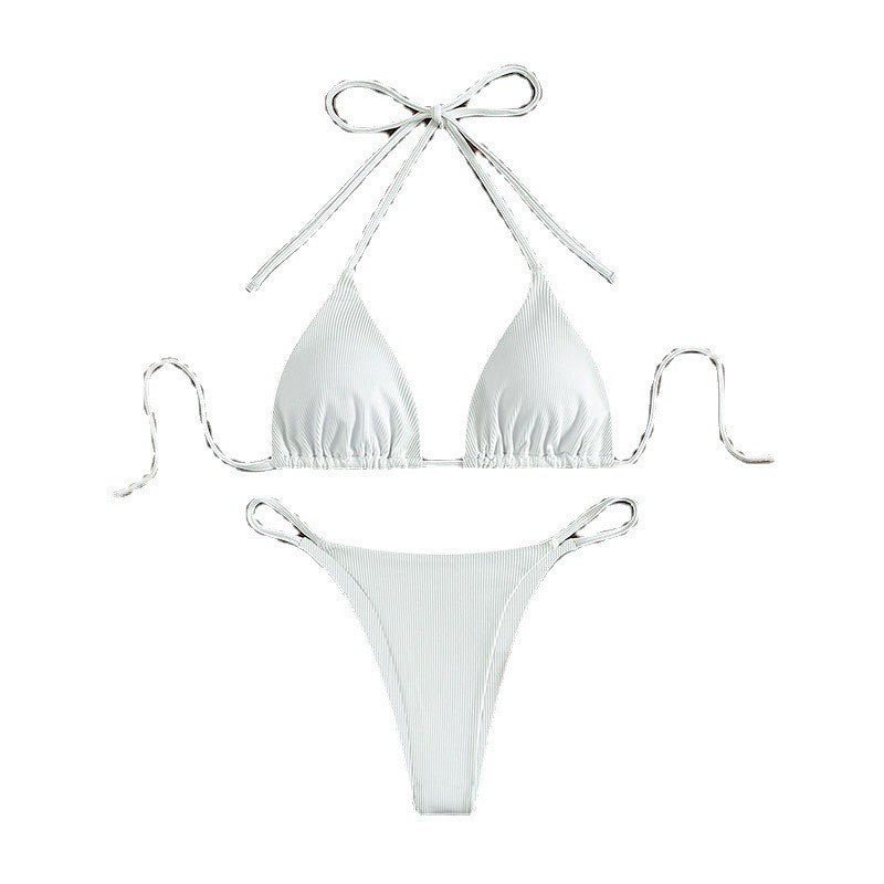Lace-Up Bikini Swimsuit for Women