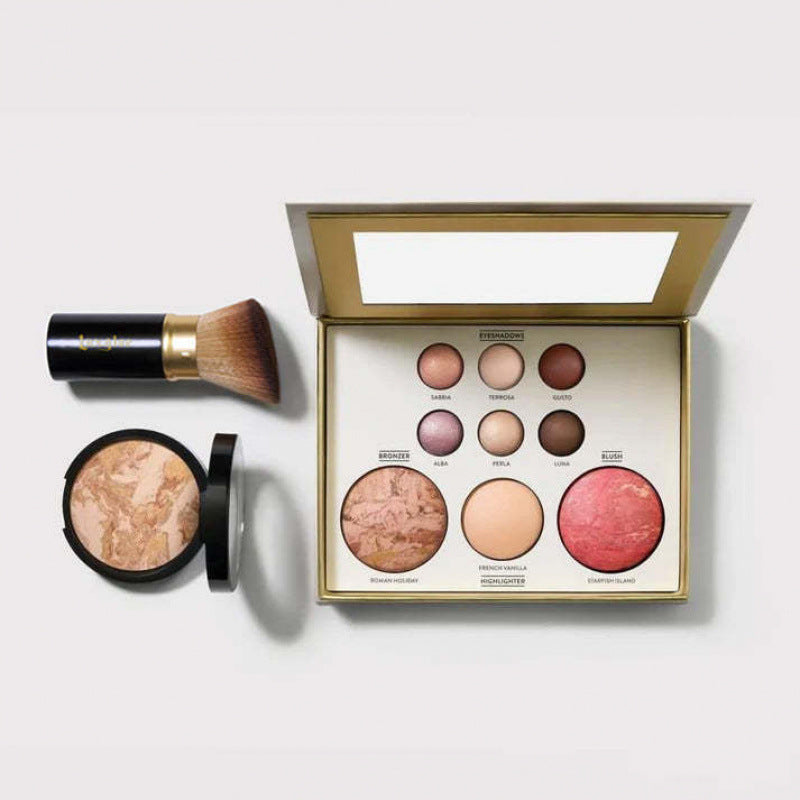 Multifunctional Makeup Palette with Eyeshadow Blush Highlighter