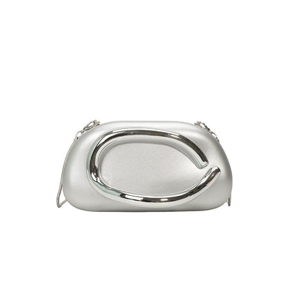 Fashion Oval Chain Evening Bag for Women